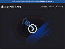 Tablet Screenshot of mutantlabs.com